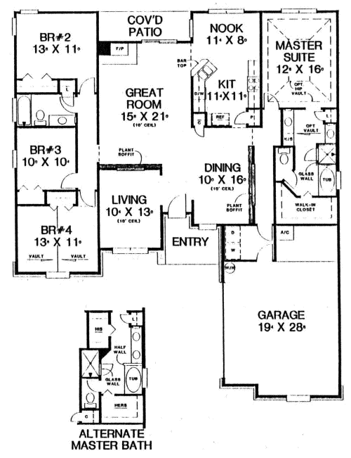 Main Floor Plan: 71-275