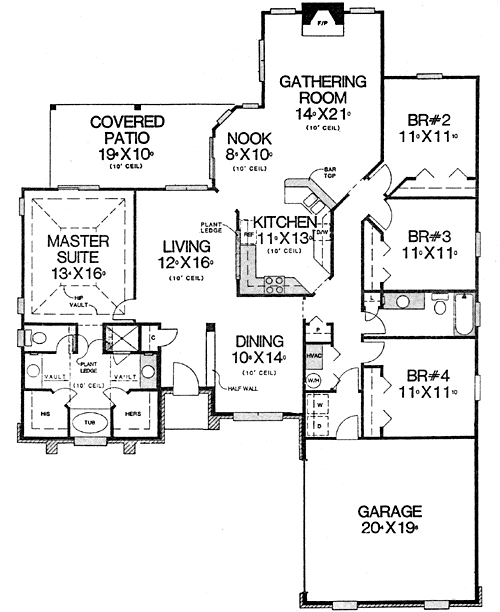 Main Floor Plan: 71-278