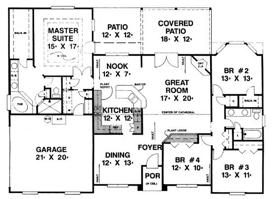 Main Floor Plan: 71-279