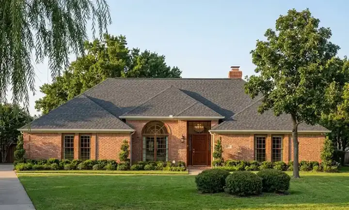 Traditional house plans 71-281 - front exterior, 2,160 sq ft, 4 bed, 2 bath house plans | Monster House Plans