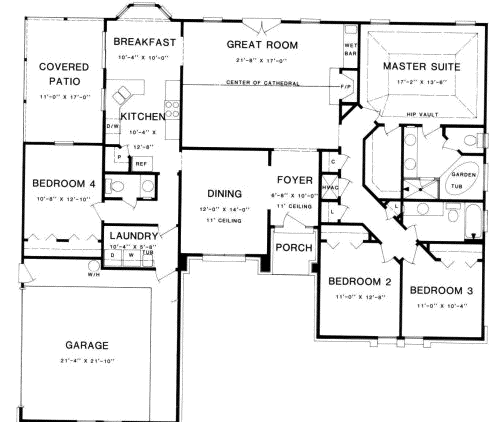 Main Floor Plan: 71-281
