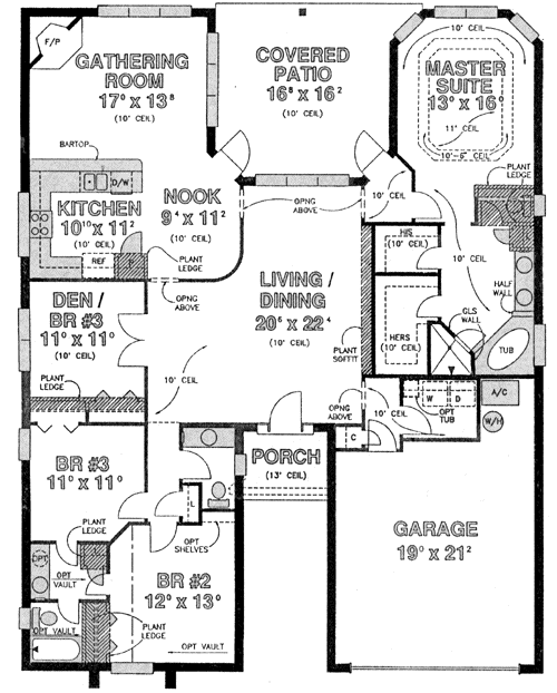 Main Floor Plan: 71-289