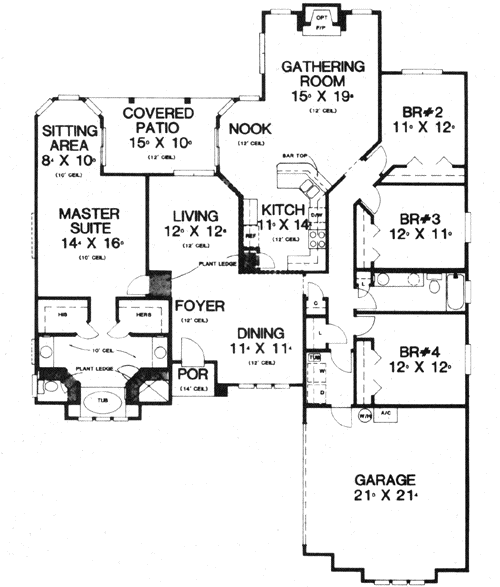 Main Floor Plan: 71-311