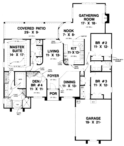 Main Floor Plan: 71-314