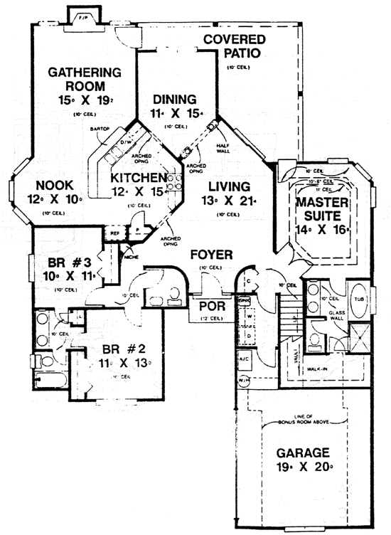 Main Floor Plan: 71-315