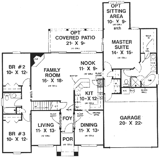 Main Floor Plan: 71-317