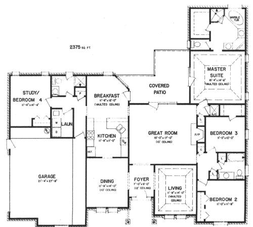 Main Floor Plan: 71-318