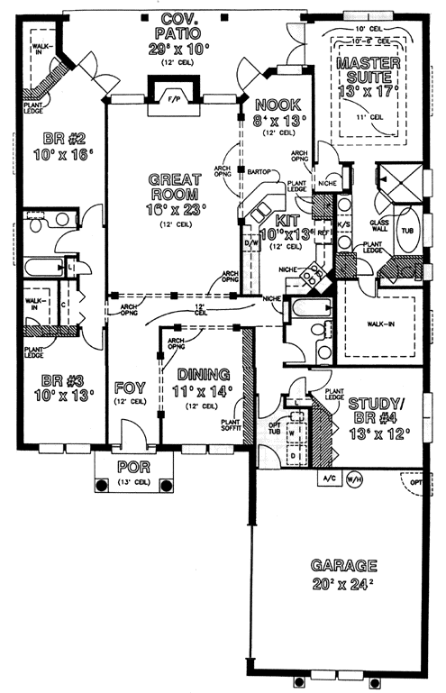 Main Floor Plan: 71-324