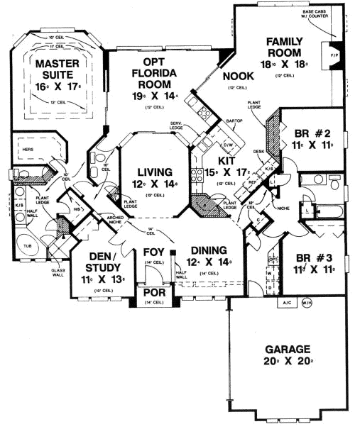 Main Floor Plan: 71-329