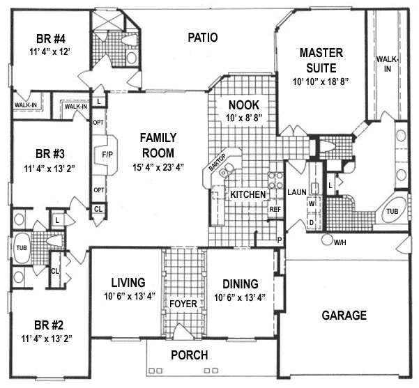 Main Floor Plan: 71-339