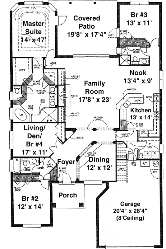 Main Floor Plan: 71-356