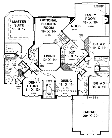 Main Floor Plan: 71-357
