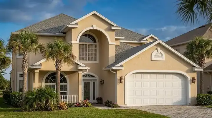 Sunbelt house plans 71-367 - front exterior, 2,967 sq ft, 5 bed, 3 bath house plans | Monster House Plans