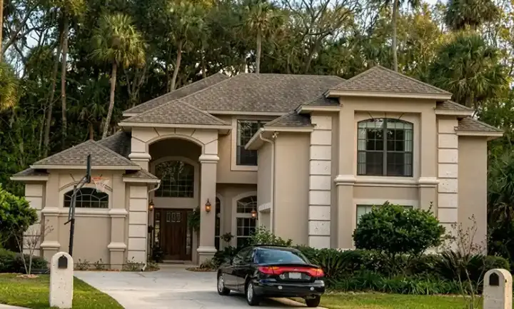 Mediterranean house plans 71-369 - front exterior, 2,999 sq ft, 4 bed, 3 bath house plans | Monster House Plans