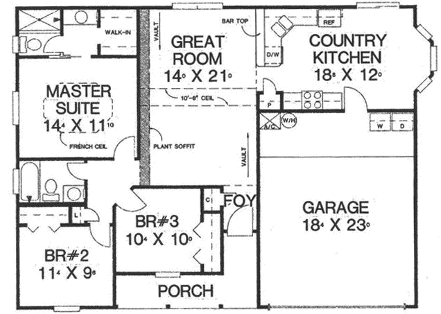 Main Floor Plan: 71-383