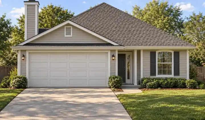 Traditional house plans 71-390 - front exterior, 1,519 sq ft, 3 bed, 2 bath house plans | Monster House Plans