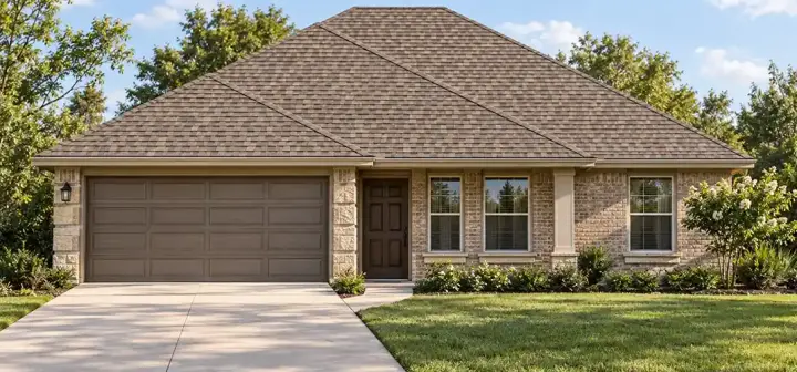 Mediterranean house plans 71-393 - front exterior, 1,704 sq ft, 4 bed, 2 bath house plans | Monster House Plans