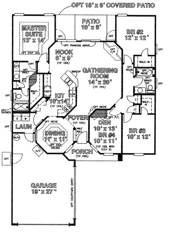 Main Floor Plan: 71-393