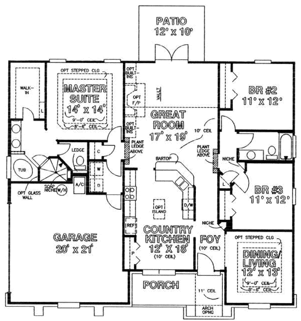Main Floor Plan: 71-394