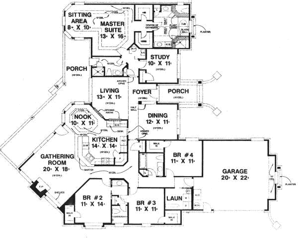 Main Floor Plan: 71-400