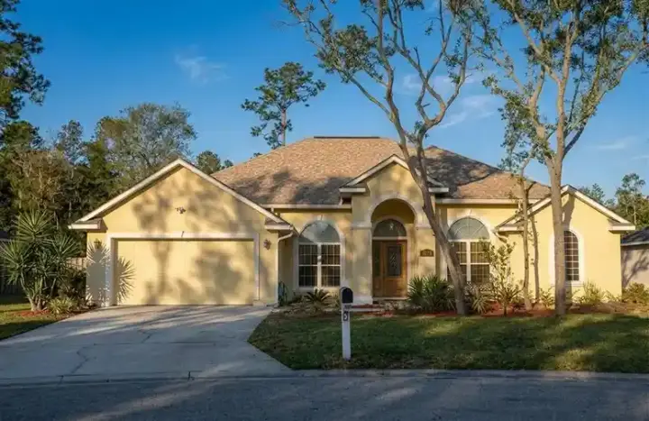 Mediterranean house plans 71-404 - front exterior, 2,096 sq ft, 4 bed, 3 bath house plans | Monster House Plans