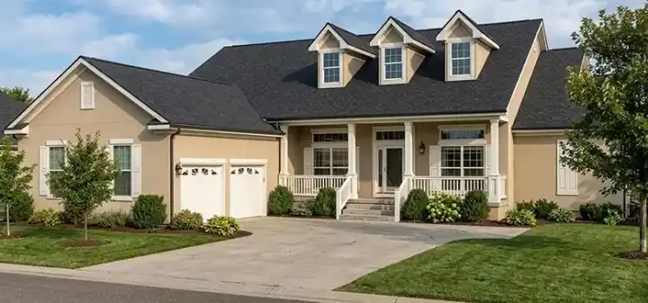 Country house plans 71-415 - front exterior, 2,542 sq ft, 4 bed, 2 bath house plans | Monster House Plans