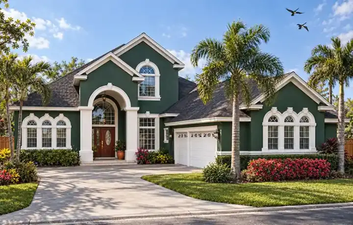 Mediterranean house plans 71-419 - front exterior, 3,247 sq ft, 4 bed, 3 bath house plans | Monster House Plans