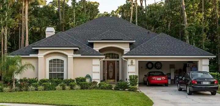 Mediterranean house plans 71-458 - front exterior, 2,208 sq ft, 4 bed, 3 bath house plans | Monster House Plans