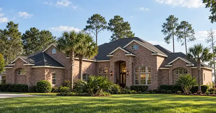 Traditional house plans 71-480 - front exterior, 4,224 sq ft, 5 bed, 4 bath house plans | Monster House Plans