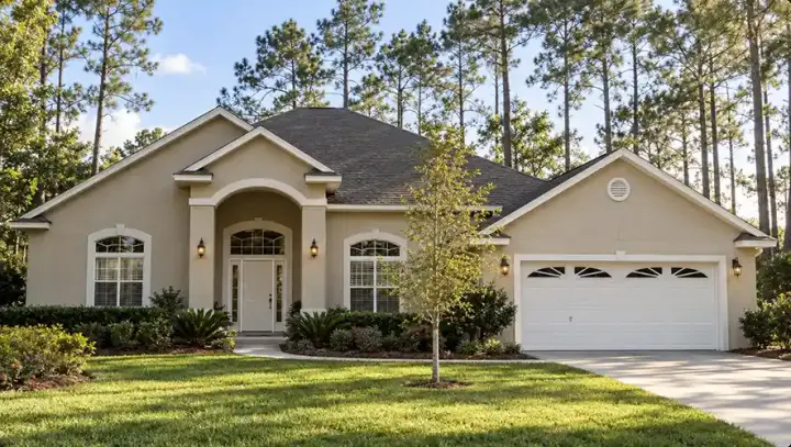 Mediterranean house plans 71-482 - front exterior, 2,310 sq ft, 3 bed, 2 bath house plans | Monster House Plans