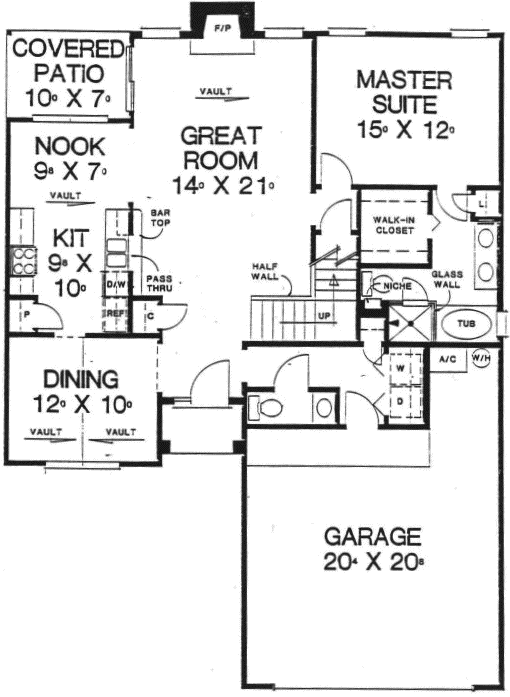 Main Floor Plan: 71-517