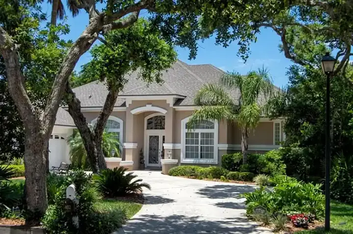 Florida house plans 71-520 - front exterior, 3,293 sq ft, 4 bed, 3 bath house plans | Monster House Plans