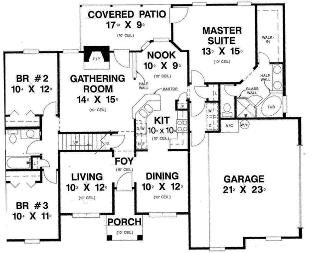 Main Floor Plan: 71-526