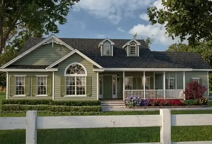 Country house plans 71-558 - front exterior, 1,902 sq ft, 3 bed, 2 bath house plans | Monster House Plans