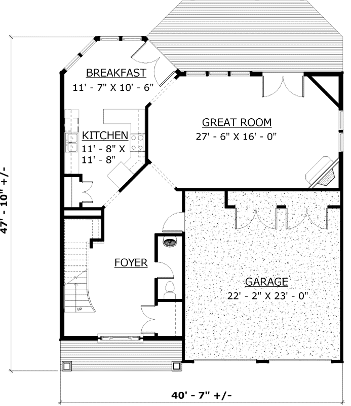 Main Floor Plan: 72-108