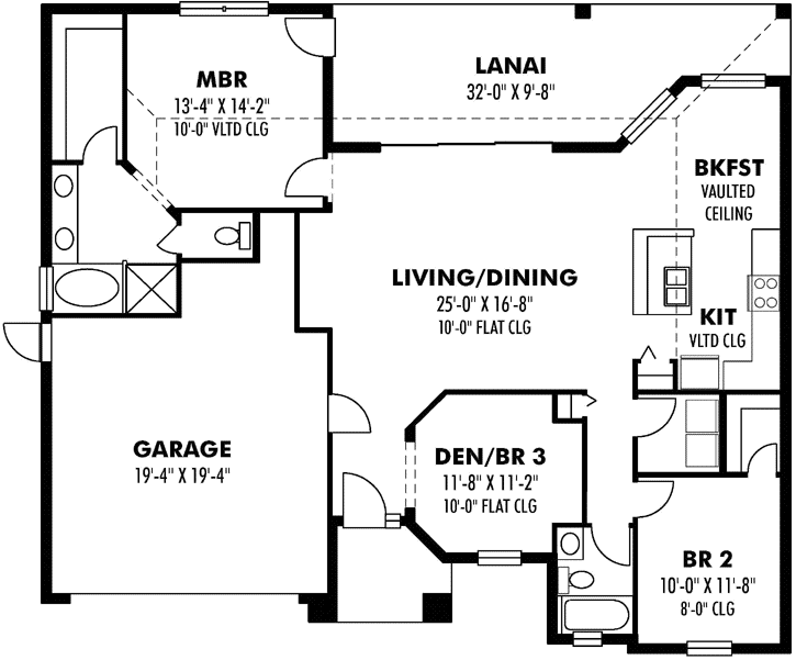 Main Floor Plan: 73-111