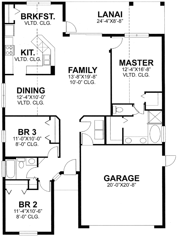 Main Floor Plan: 73-113