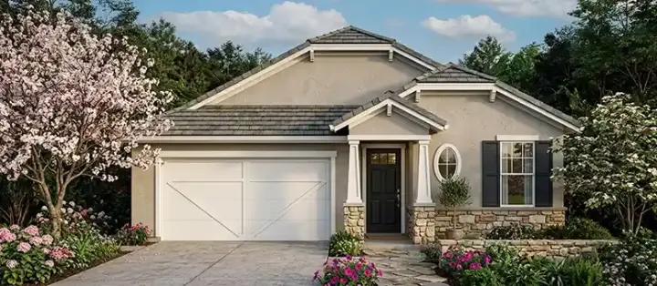 Florida house plans 73-120 - front exterior, 1,657 sq ft, 3 bed, 2 bath house plans | Monster House Plans
