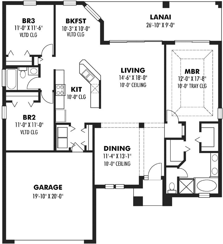 Main Floor Plan: 73-123