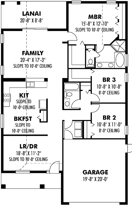 Main Floor Plan: 73-126