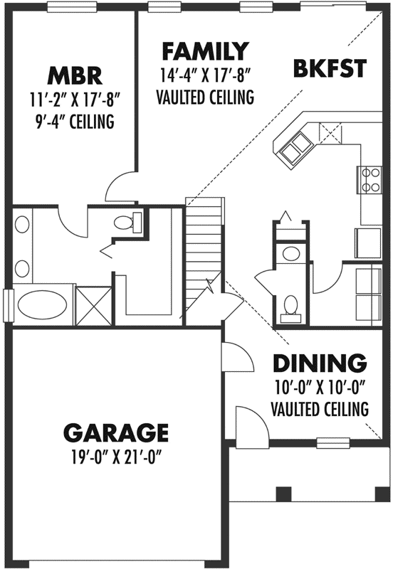 Main Floor Plan: 73-131