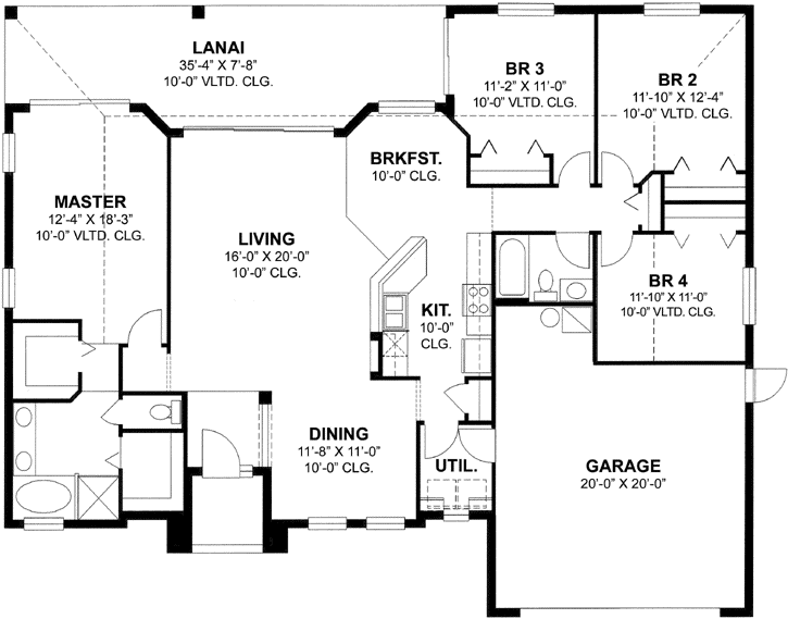 Main Floor Plan: 73-132