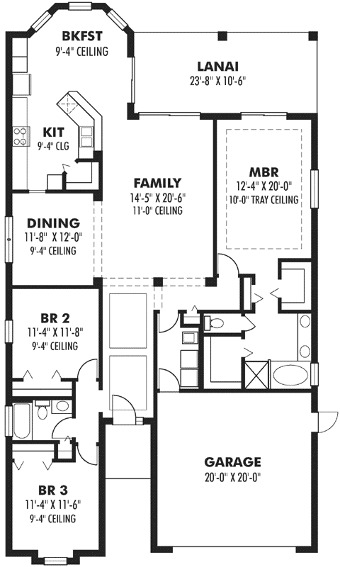 Main Floor Plan: 73-137