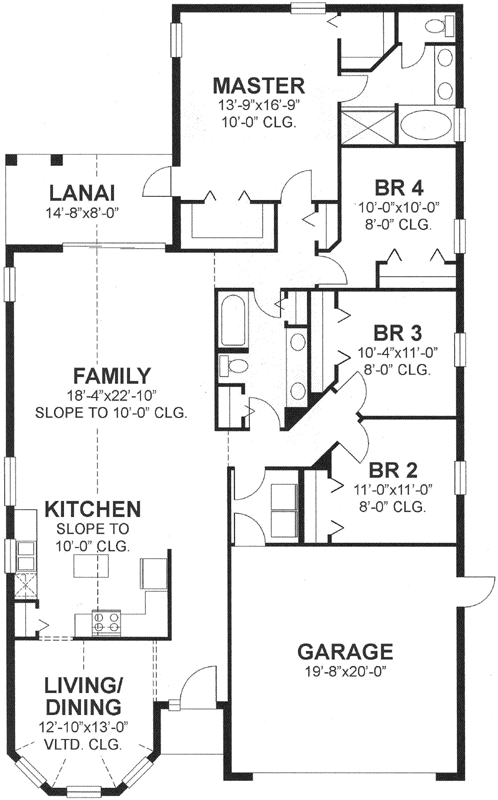 Main Floor Plan: 73-138