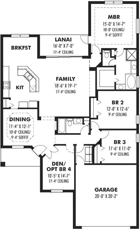 Main Floor Plan: 73-139