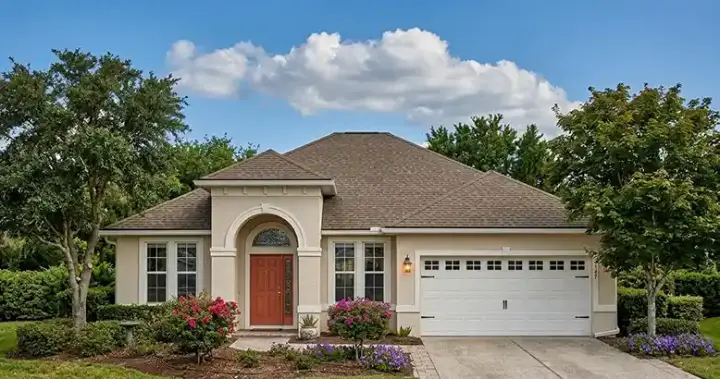 Florida house plans 73-141 - front exterior, 2,044 sq ft, 4 bed, 3 bath house plans | Monster House Plans
