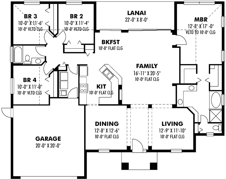Main Floor Plan: 73-142