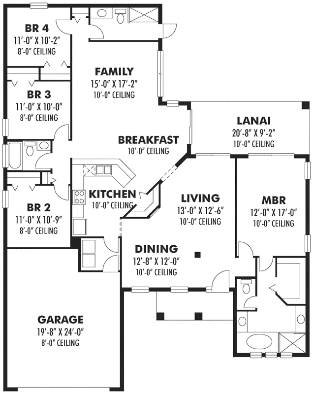 Main Floor Plan: 73-143