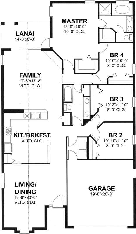 Main Floor Plan: 73-145