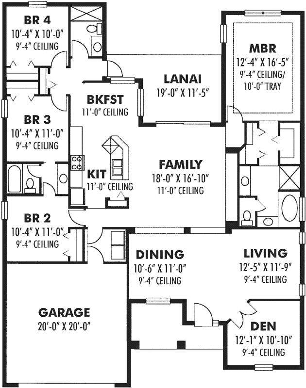 Main Floor Plan: 73-149
